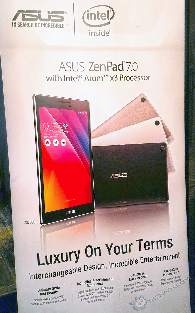 ASUS ZenPad 7.0 Sneak Peek