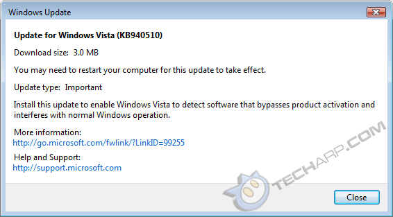 Timer Stop Windows Vista