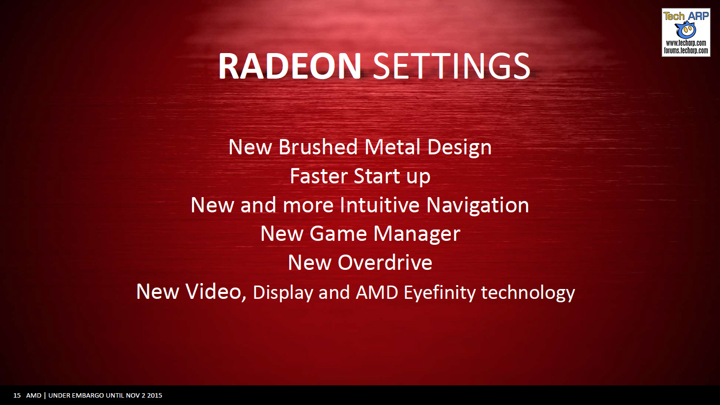 The AMD Radeon Software Crimson Editon Technology Report