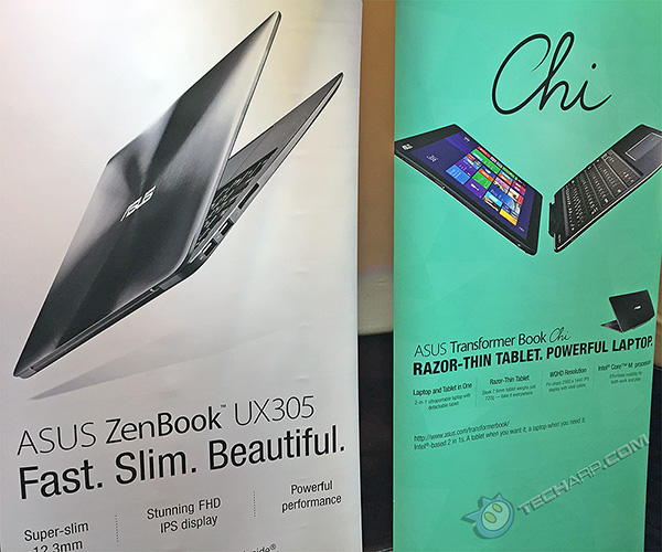 ASUS Transformer Book T300 Chi & ZenBook UX305 Launch