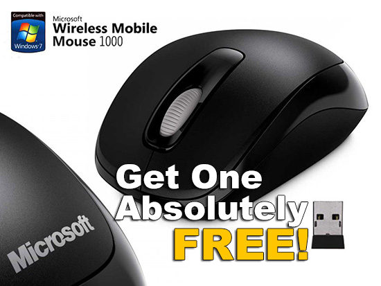 Microsoft Wireless Mouse Prizes