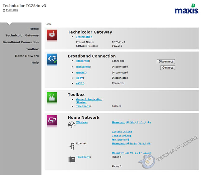 Maxis Router Login Password