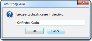 Moving Firefox's cache to the RAM disk