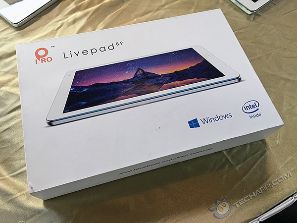 Intel iPro LIVEPAD 8.9 Tablet Event