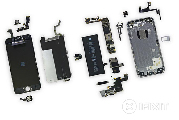 iPhone 6 dismantled