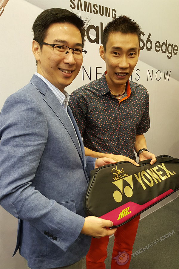 Samsung Galaxy S6 & Samsung Galaxy S6 Edge Launch with Lee Chong Wei